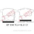 FMSI D1451 ceramic brake pad for Honda